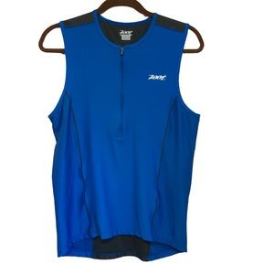 Zoot Blue Men's Cycling Jersey size M